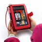 Kindle Fire Tablet E-Stand CSLCKF40-RED Red PU Leather Portfolio Case Dual Internal Compartments