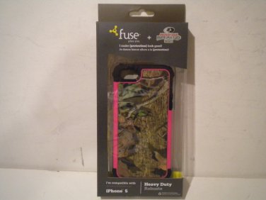 Fuse Mossy Oak iphone 5 & 5s Rugged Case - Mossy Oak Break-Up Infinity Pink -