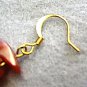 Carnelian Dangle Earrings, Moon and Star Earrings, Astrological Jewelry