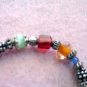 Bead Bracelet, Colorful Jewelry, Multi Color Bracelet, Stretch Bangle Bracelet