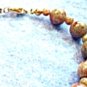 Natural Autumn Jasper Gemstone Bracelet, Autumn Bracelet, Fall Bead Jewelry