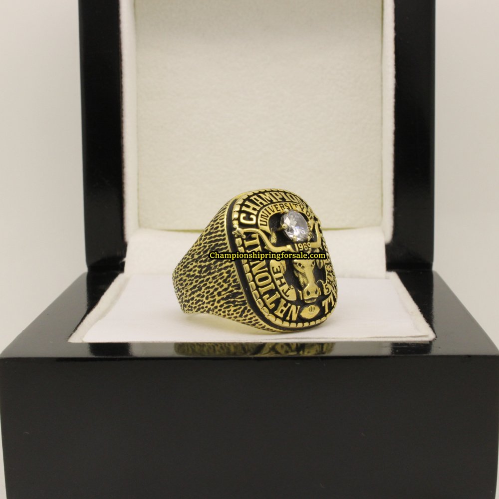 1969 Texas Longhorns NCAA Football National Championship Ring