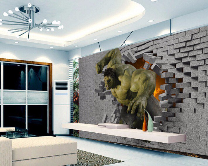 3D Wallpaper Captain America 11K Movie Photo Mural Wallpaper
