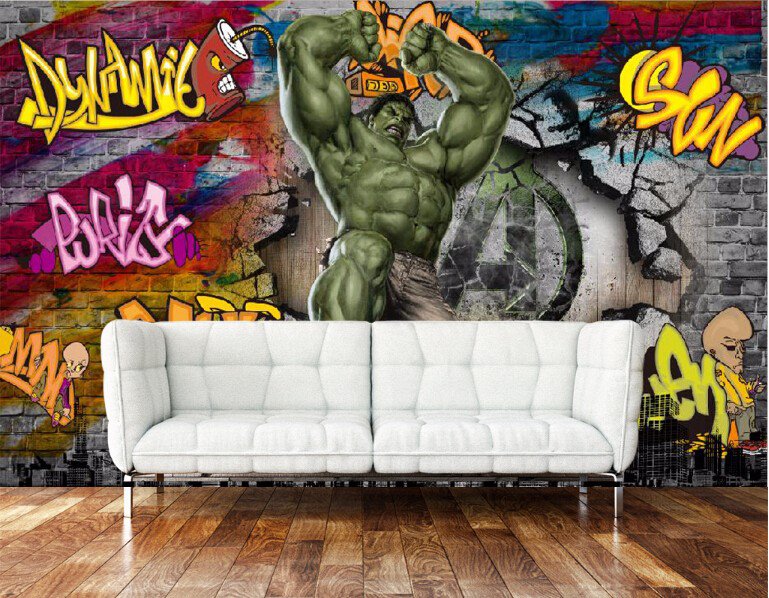 3D Wallpaper Captain America 11R Movie Photo Mural Wallpaper