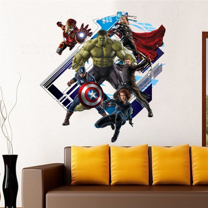 Captain America #17F 3D Decal Wall Poster Decal Wall Sticker