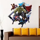 Captain America #17F 3D Decal Wall Poster Decal Wall Sticker