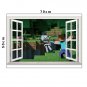 Minecraft Wall Stickers For Kids Rooms #23