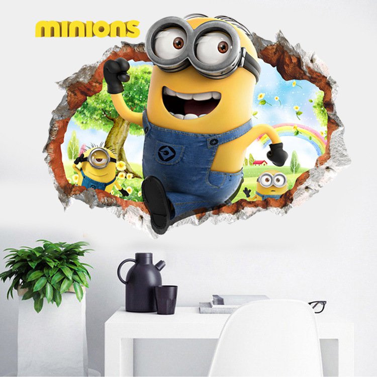 Minions #45 Wall Stickers For Kids Rooms