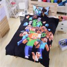 3pcs Queen Size Minecraft Mining #107 Bedding Set Duvet Cover 3pcs