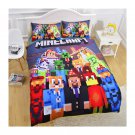Twin Size Minecraft Mining #116 Bedding Set Duvet Cover