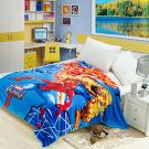 150*200cm Marvel Heroes fleece blankets Warm Sheet Flat Bedsheet For Kids