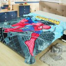 150*200cm Spiderman fleece blankets Warm Sheet Flat Bedsheet For Kids