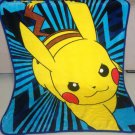 Pikachu fleece blankets 100*140cm fleece sleeping throw