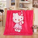 Hello Kitty #10 fleece blankets 100*140cm fleece sleeping throw