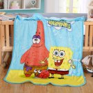 Sponge Bob Squarepants fleece blankets 100*140cm fleece sleeping throw