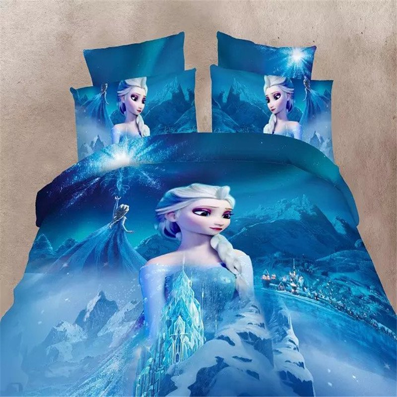 Single Size Disney Frozen #04 bedding set duvet cover bed sheet pillow cases