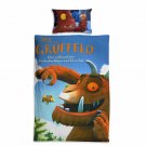 2pcs 3D Cartoon Single Quilt Sets Duvet Cover Pillow Case Kids Bedding Sets