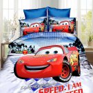 Twin Size 3pcs Lightning McQueen #07 bedding set duvet cover bed sheet pillow cases