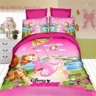 Twin Size 3pcs Sofia the First #04 bedding set duvet cover bed sheet pillow cases