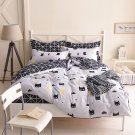 King Size 3pcs Batman Cartoon Design Bedding Set Duvet Cover