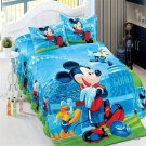 Single Size 3pcs Mickey Minnie Mouse Donald Duck #13 bedding set duvet cover pillow cases