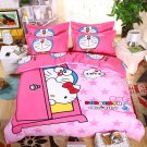 Twin Size 3pcs Hello Kitty Doraemon New Design #09 bedding set duvet cover pillow cases