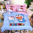 Full Size 4pcs Hello Kitty Doraemon New Design #08 bedding set duvet cover flat sheet pillow cases