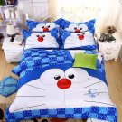 Full Size 4pcs Doraemon New Design #02 bedding set duvet cover flat sheet pillow cases