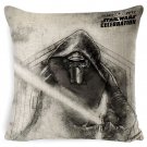 Star Wars Yoda Darth Vader #22 Cushion Cover Square Plain  45cm*45cm