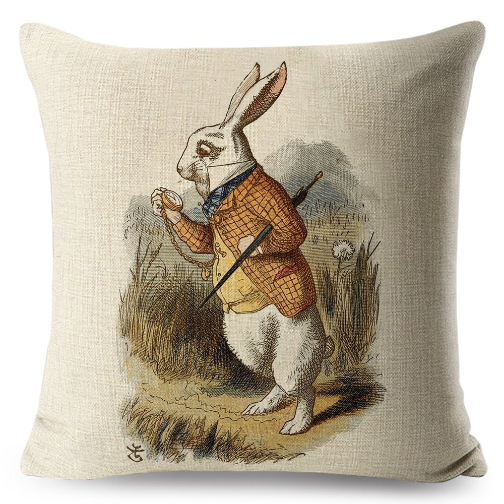 Peter Rabbit #01 Cushion Cover Square Plain  45cm*45cm