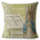 Peter Rabbit #14 Cushion Cover Square Plain  45cm*45cm