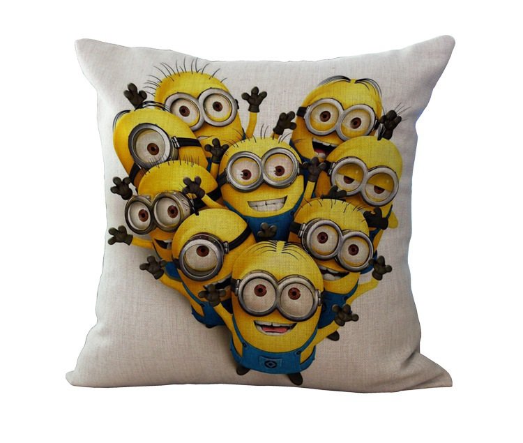 Mnion #45 Cushion Cover Square Plain  45cm*45cm