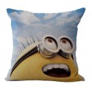 Mnion #46 Cushion Cover Square Plain  45cm*45cm