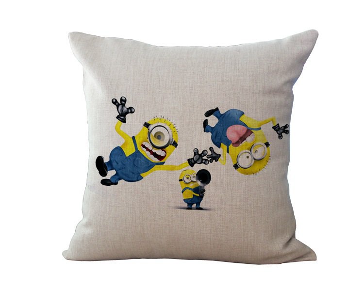 Mnion #50 Cushion Cover Square Plain  45cm*45cm