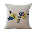 Mnion #50 Cushion Cover Square Plain  45cm*45cm