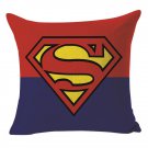 Super Hero Superman #01 Cushion Cover Square Plain  45cm*45cm