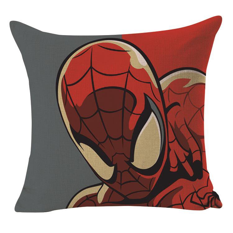 Super Hero Spiderman #03 Cushion Cover Square Plain  45cm*45cm