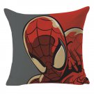 Super Hero Spiderman #03 Cushion Cover Square Plain  45cm*45cm