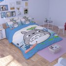 4 pcs Twin Size 3D My Neighbour Totoro #01 Bedding Set Duvet Cover