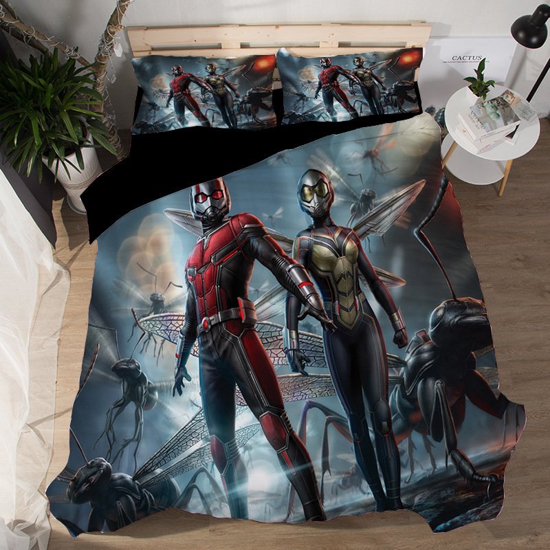 NEW Twin Size Star Wars Ant Man #08 Bedding Set Duvet Cover Pillowcase Gift for Christmas