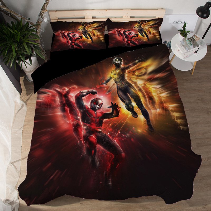 NEW Full Size Star Wars Ant Man #01 Bedding Set Duvet Cover Pillowcase Gift for Christmas
