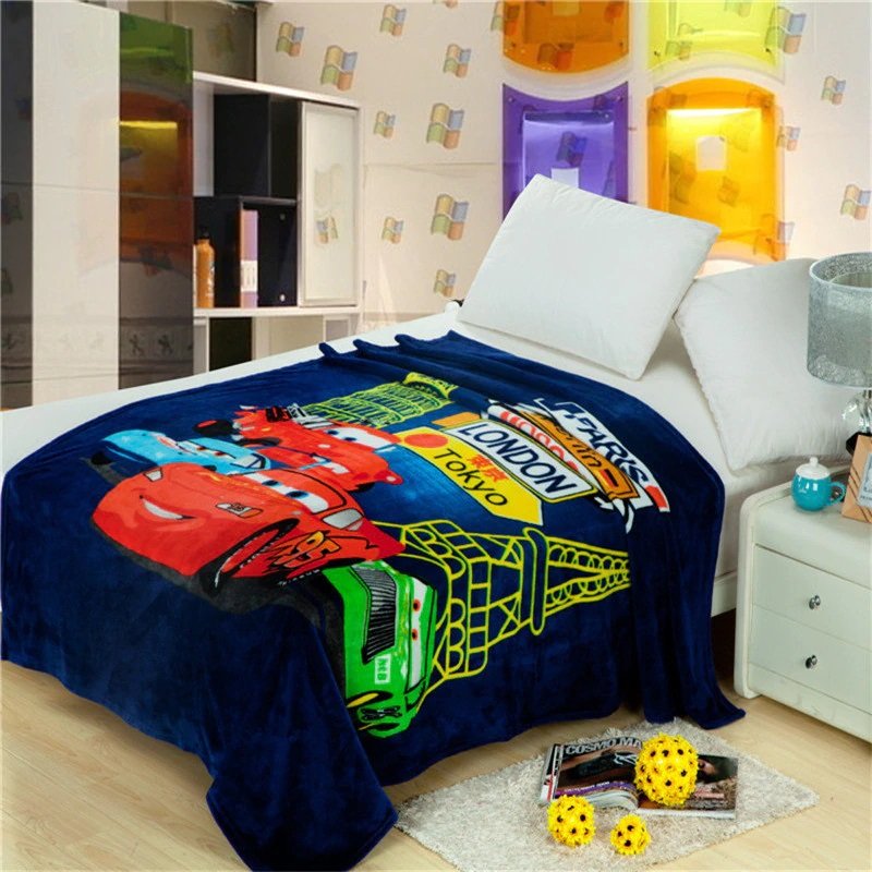 Lightning Mcqueen #16 fleece blankets 1400mm*2000mm fleece sleeping throw