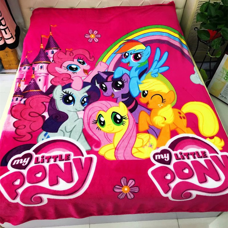 My Little Pony #01 fleece blankets 1400mm*2000mm fleece sleeping throw