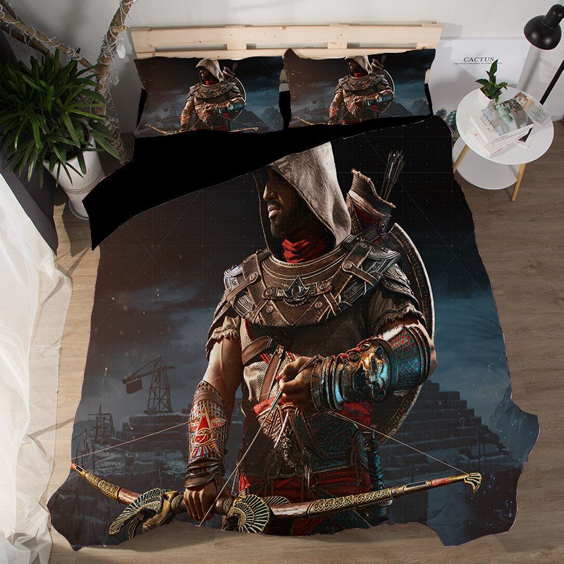 Twin Size 3pcs Assasin Creed #08 New Design bedding set duvet cover pillow cases