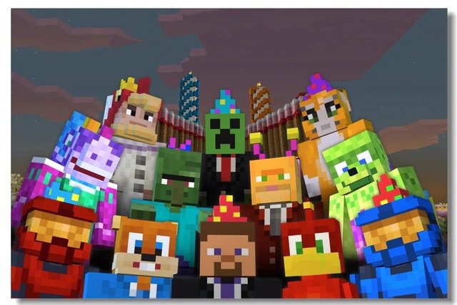 Wall Mural Minecraft Photo Mural Wall Stickers Minecraft Black Glue Paper