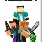 Wall Mural Minecraft #03 Photo Mural Minecraft High Grade Canvas
