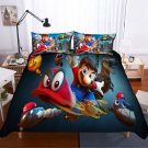 Twin Size 3 pcs Super Mario #06 bedding set duvet cover pillow cases
