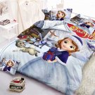 Twin Size 3pcs Sofia The First #05 Cartoon bedding set duvet cover bed sheet pillow cases