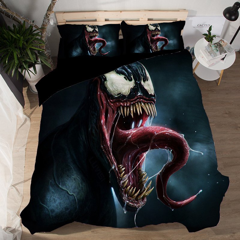 3 pcs Twin Size 3D Star Wars Venom #11 Bedding Set Duvet Cover
