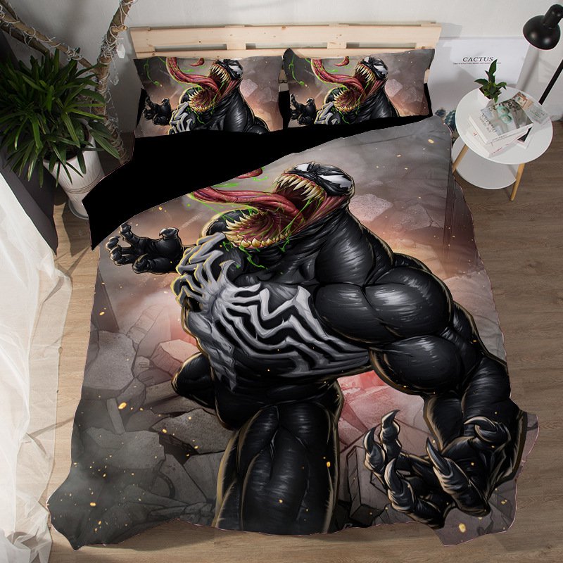 3 pcs Twin Size 3D Star Wars Venom #12 Bedding Set Duvet Cover